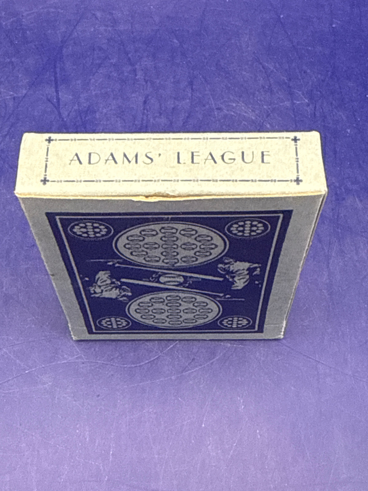 1950s Adams' League Playing Cards – Baseball Trick Deck-Original Instructions-sealed