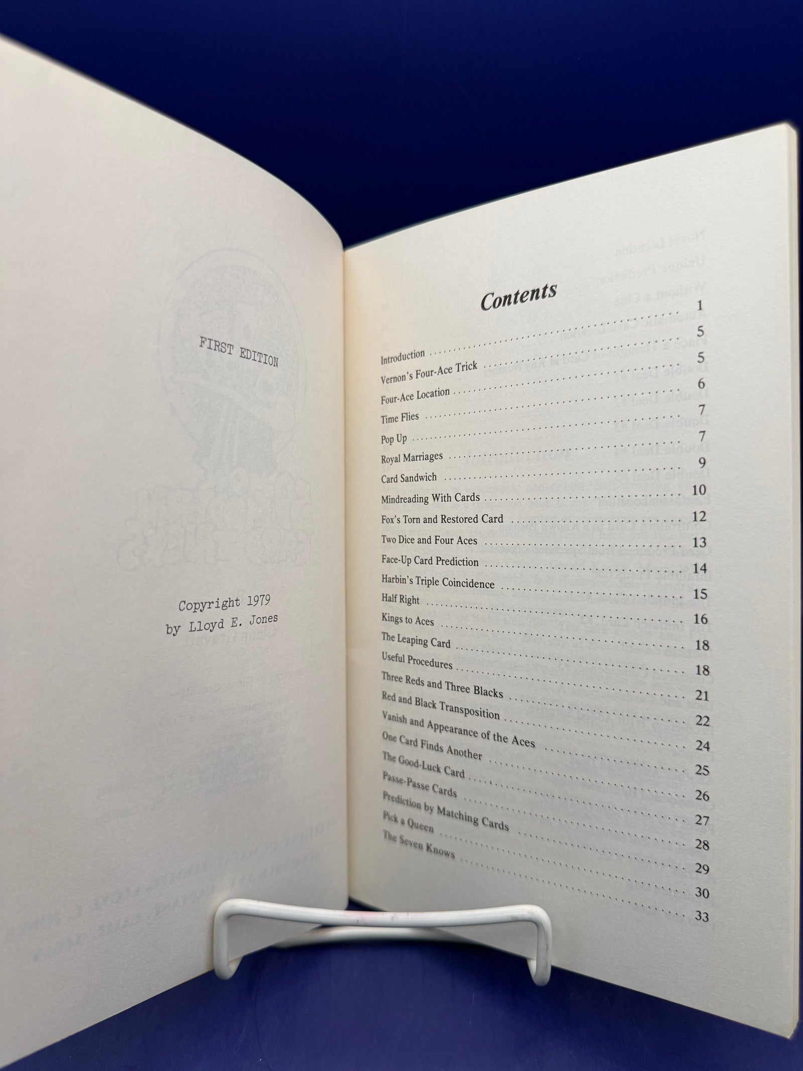 50 More Modern Card Tricks by Glenn Gravatt 1979 Ex Libris Kreskin
