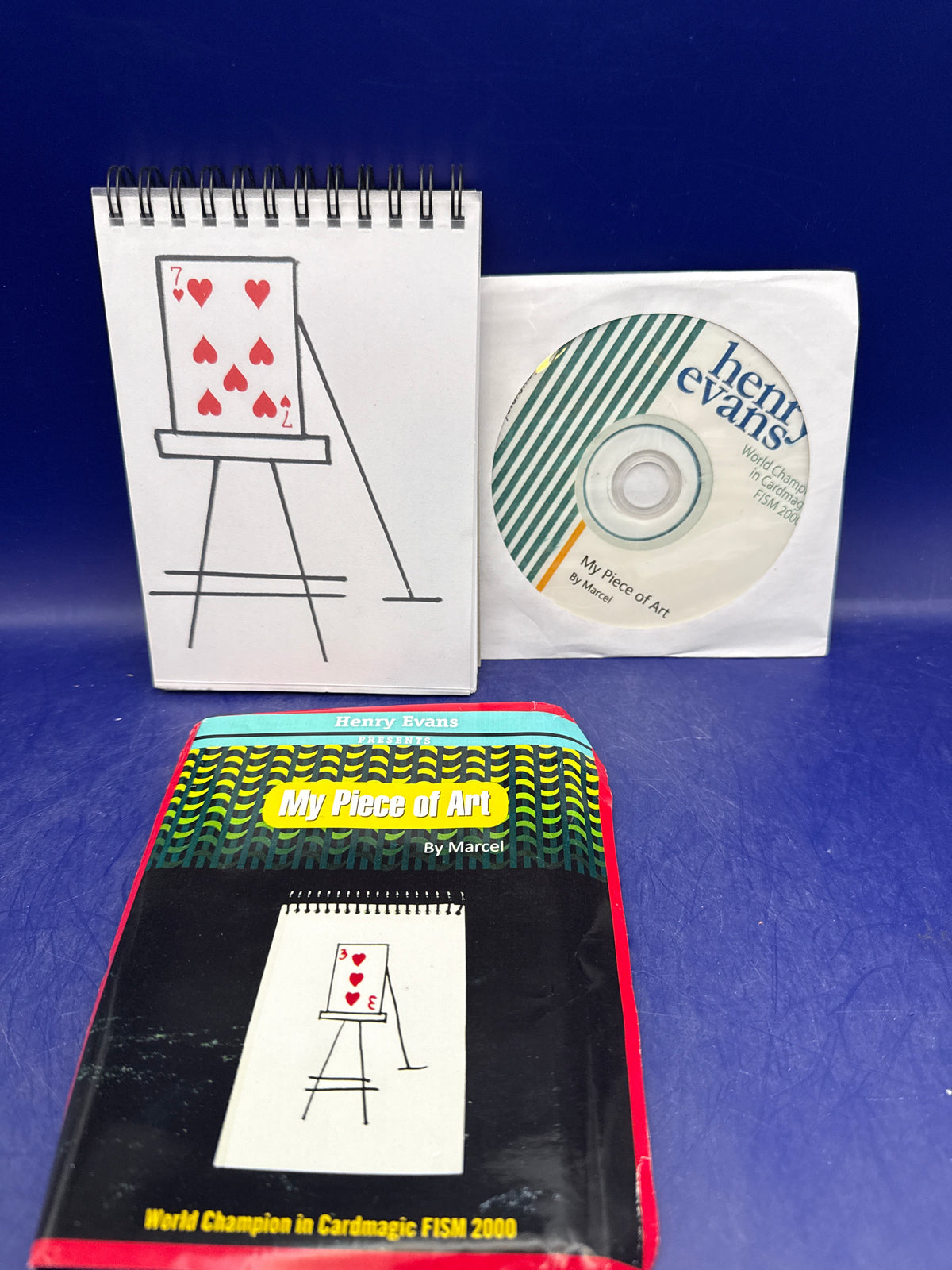 My Piece of Art by Marcel (Presented by Henry Evans) – Magic Trick Pad & DVD