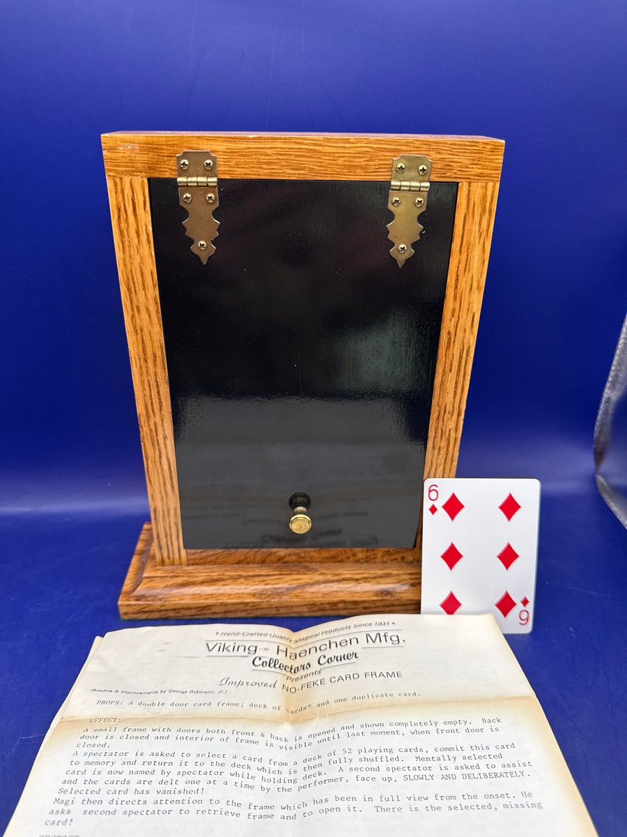 Jumbo Card Improved No Feke Card Frame-Berg-Viking-Collectors Corner ESTATE-RARE