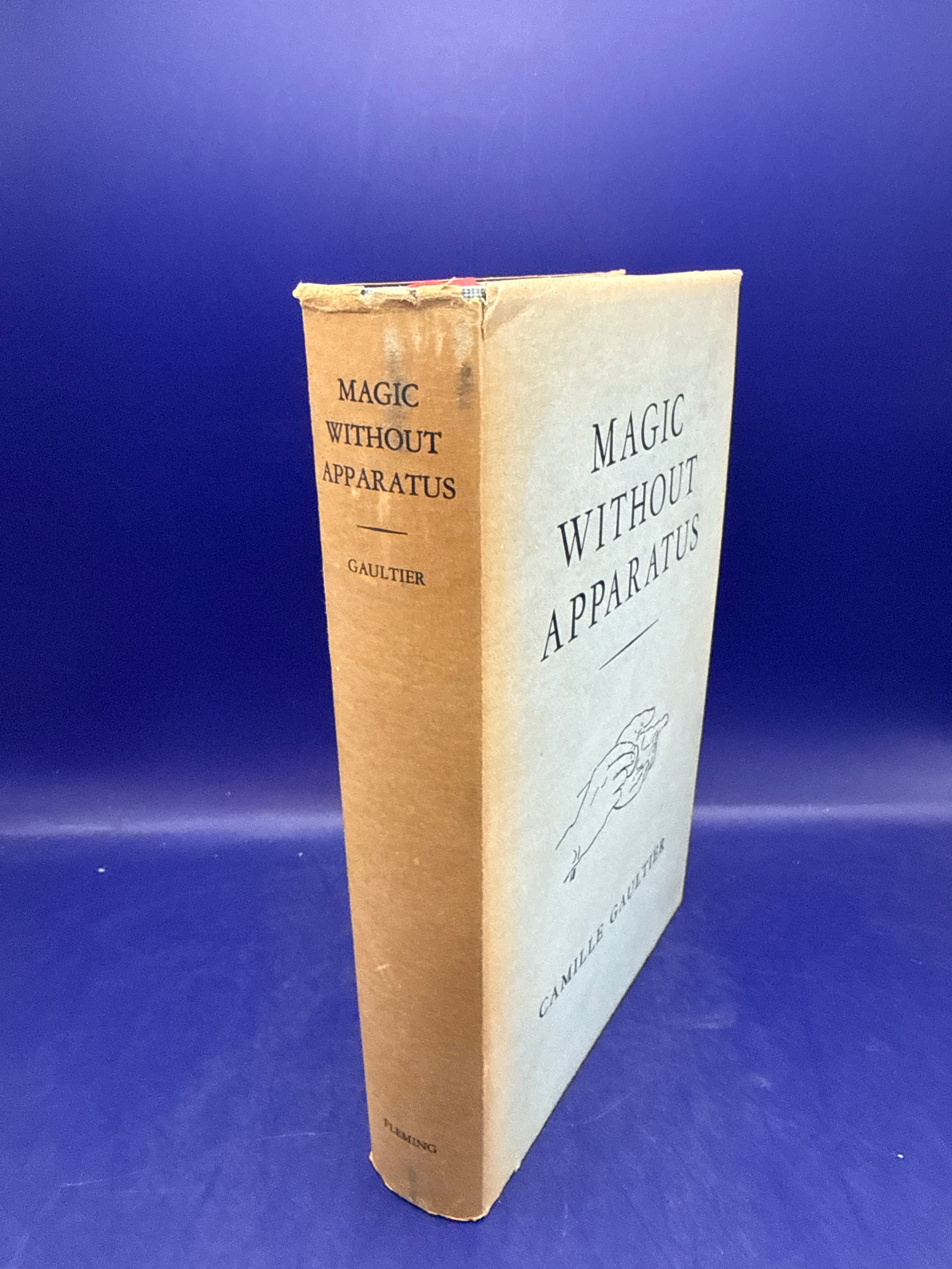 Magic Without Apparatus by Camille Gaultier 1945 1st ed ESTATE