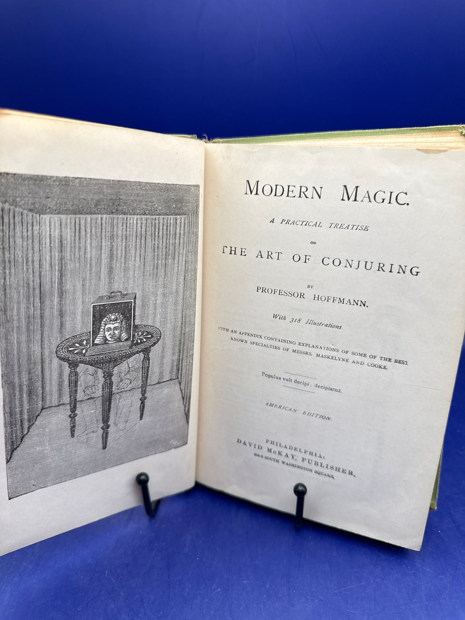 Modern Magic by Professor Hoffman 1949 American Edition HC