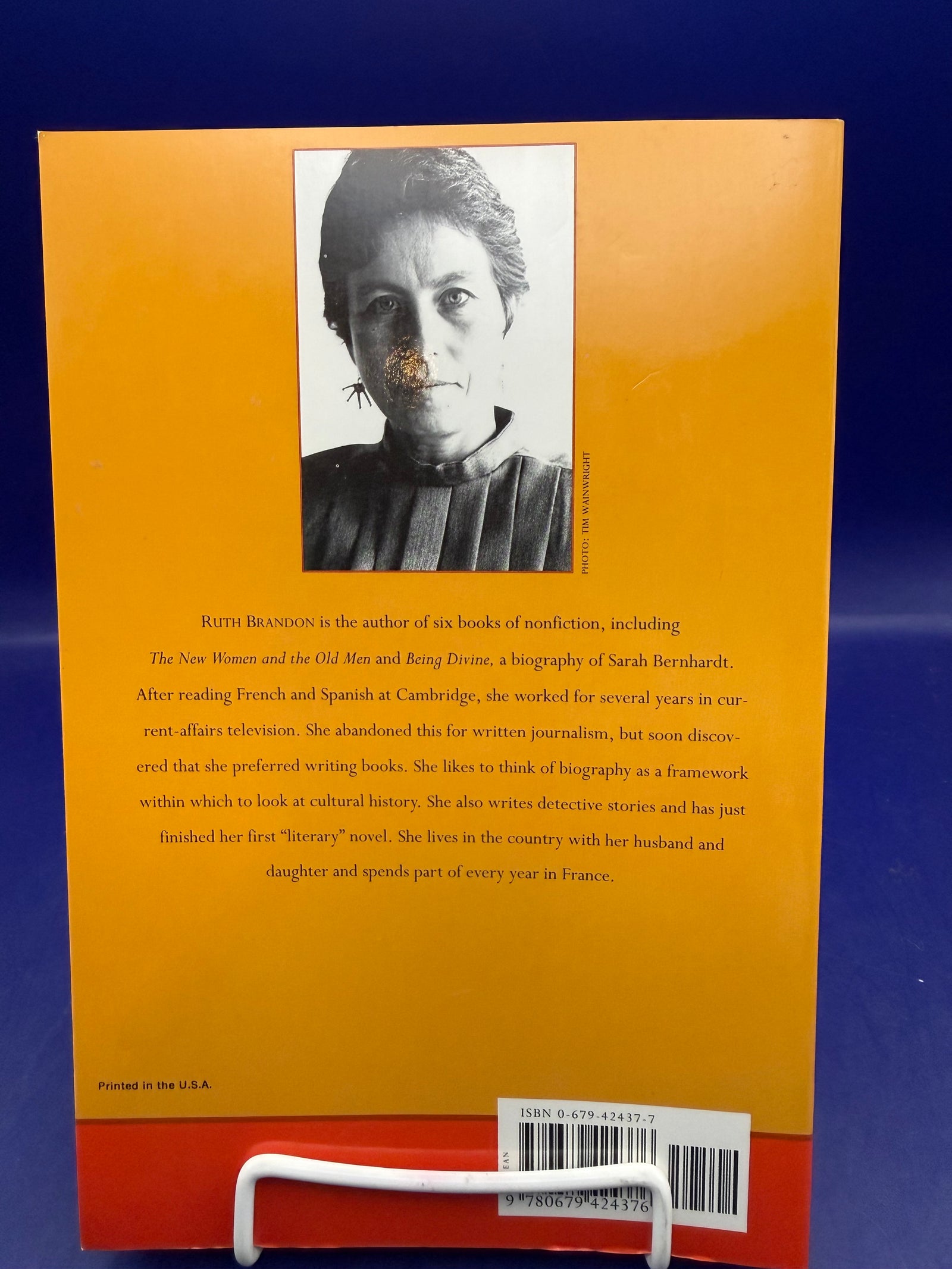 The Life and Many Deaths of Harry Houdini by Ruth Brandon 1993