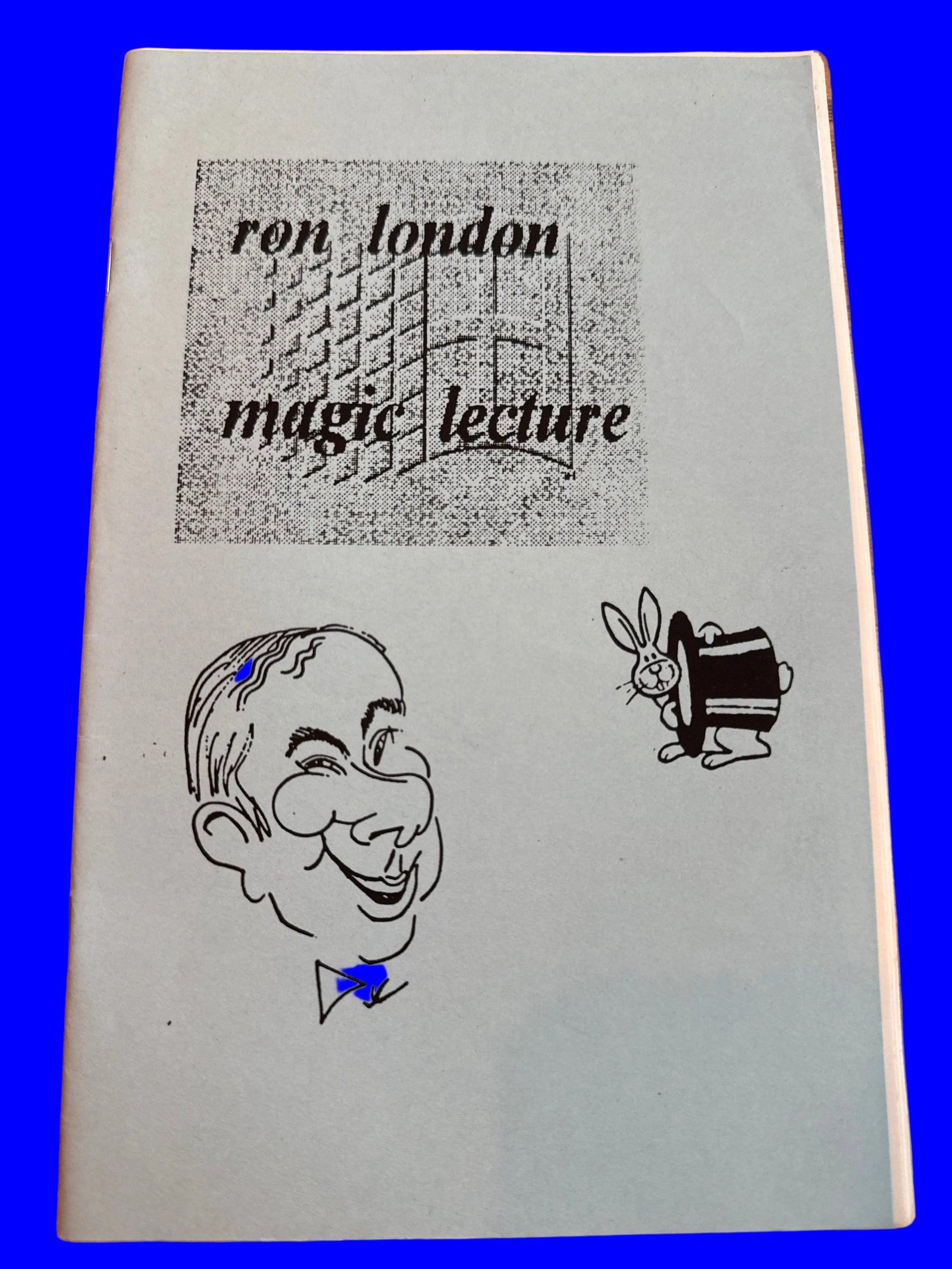 Ron London Magic Lecture INSCRIBED c1994 ESTATE