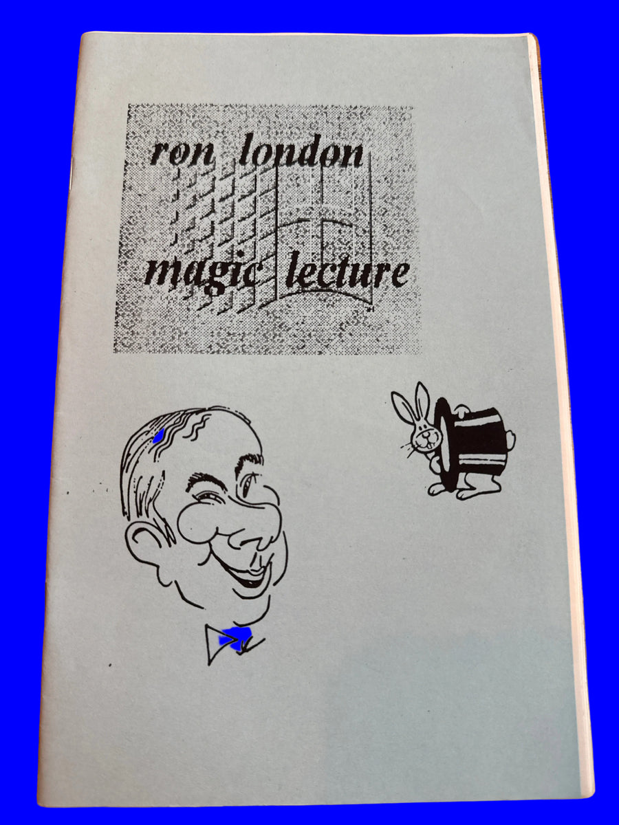 Ron London Magic Lecture INSCRIBED c1994 ESTATE