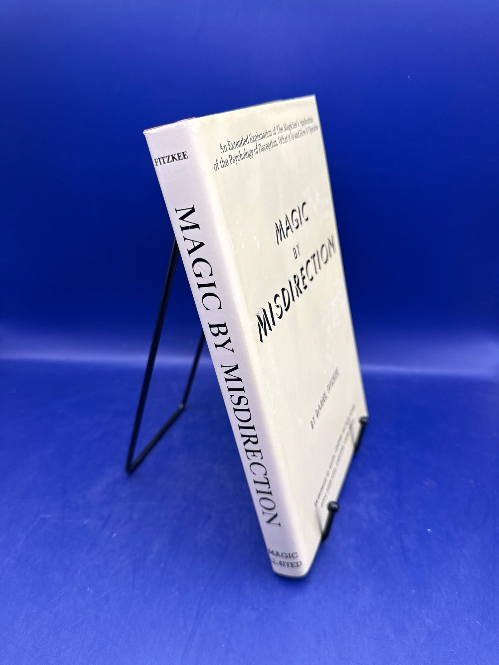 Magic by Misdirection by Dariel Fitzkee 1981 Edition HC