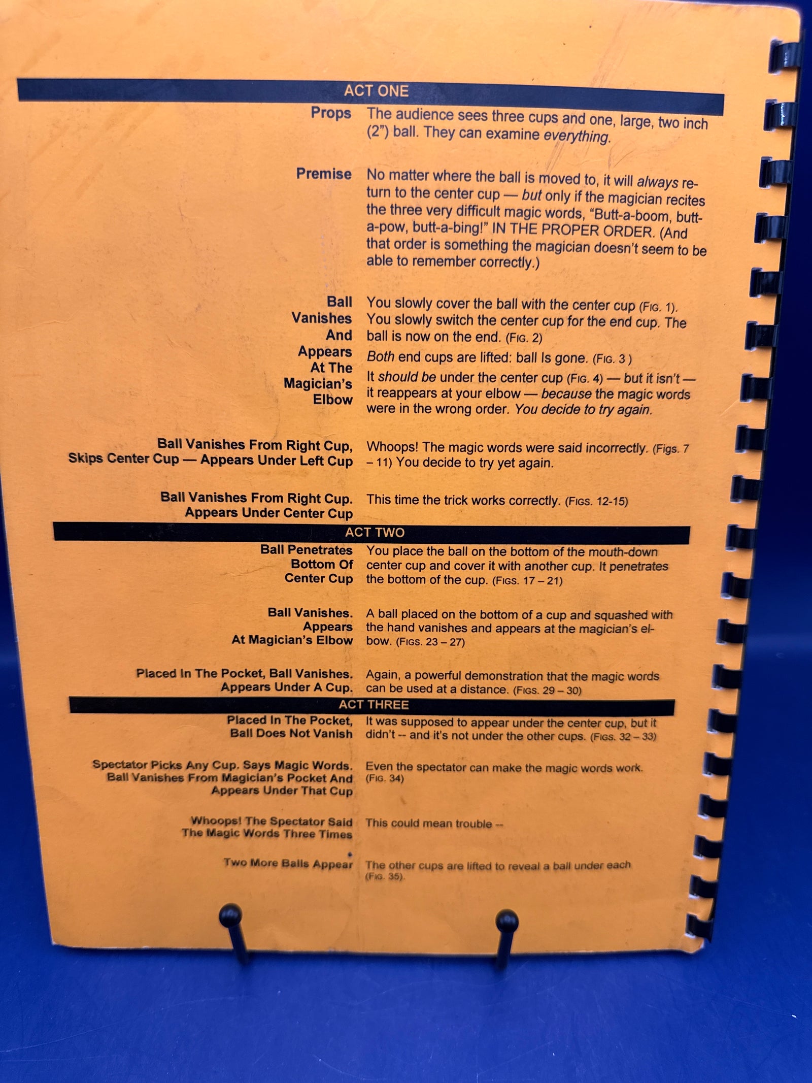 Cyclops: Bob Farmer's One-Ball Cups and Balls Routine 1998