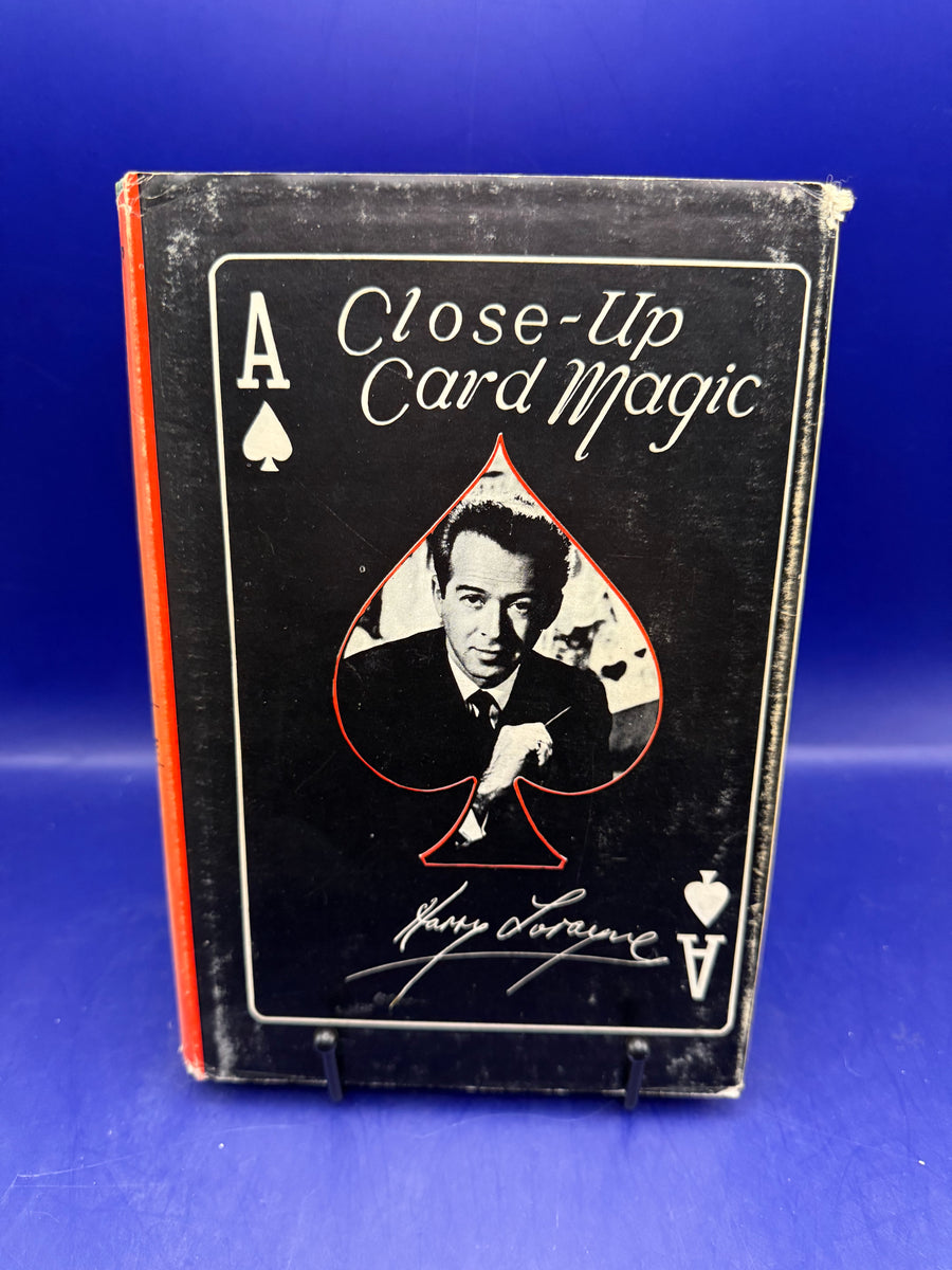 Close-up Card Magic by Harry Lorayne 1962 1st ed. 2nd printing