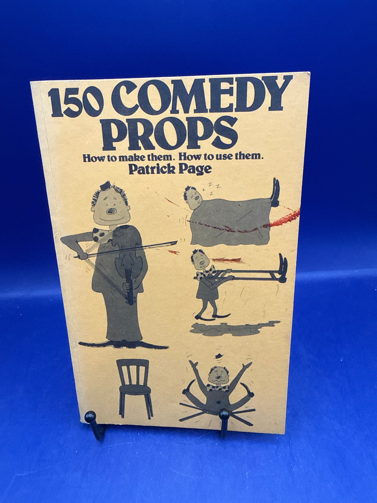 150 Comedy Props: How to Make Them. How to Use Them. Patrick Page SIGNED 1977 ESTATE