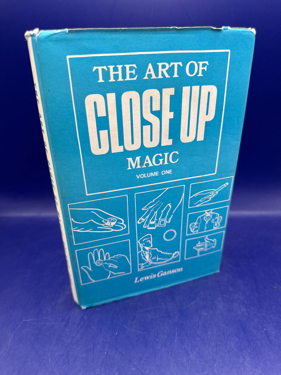 The Art of Close Up Magic by Lewis Ganson Vol 1 1972 Supreme Magic ESTATE