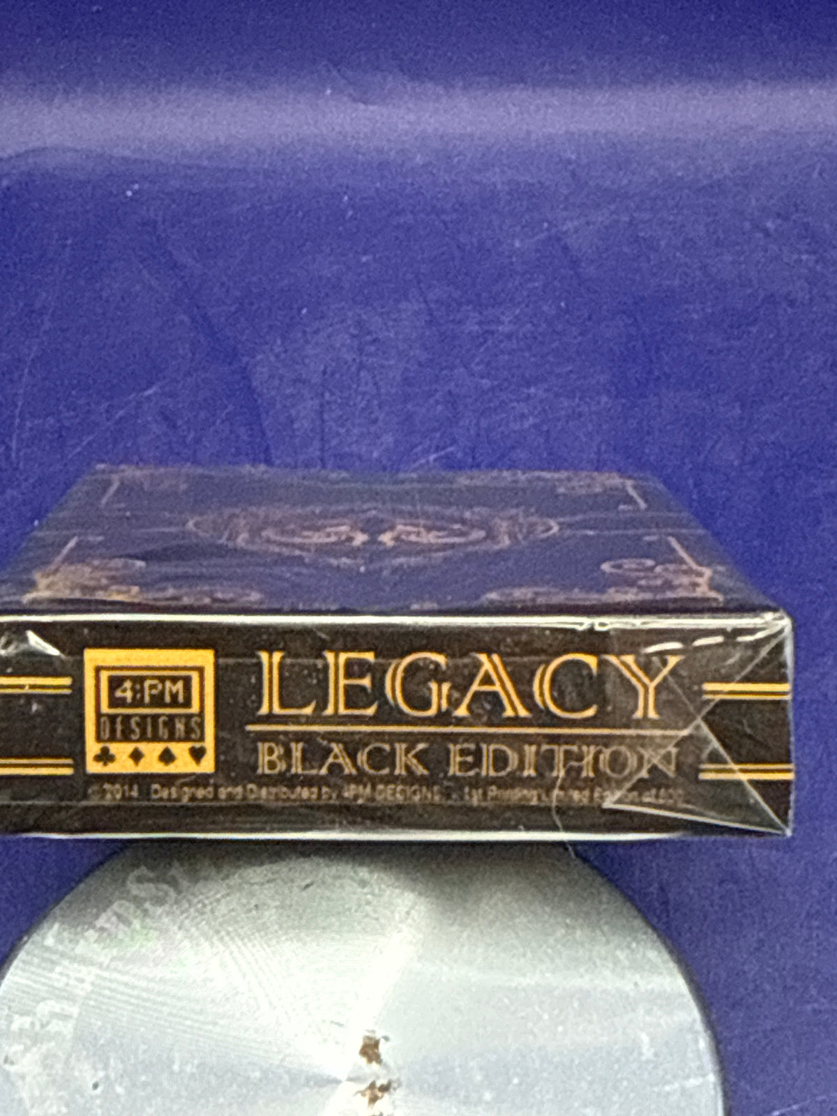 Legacy Black Edition Playing Cards by 4PM Designs – Limited Collector Deck