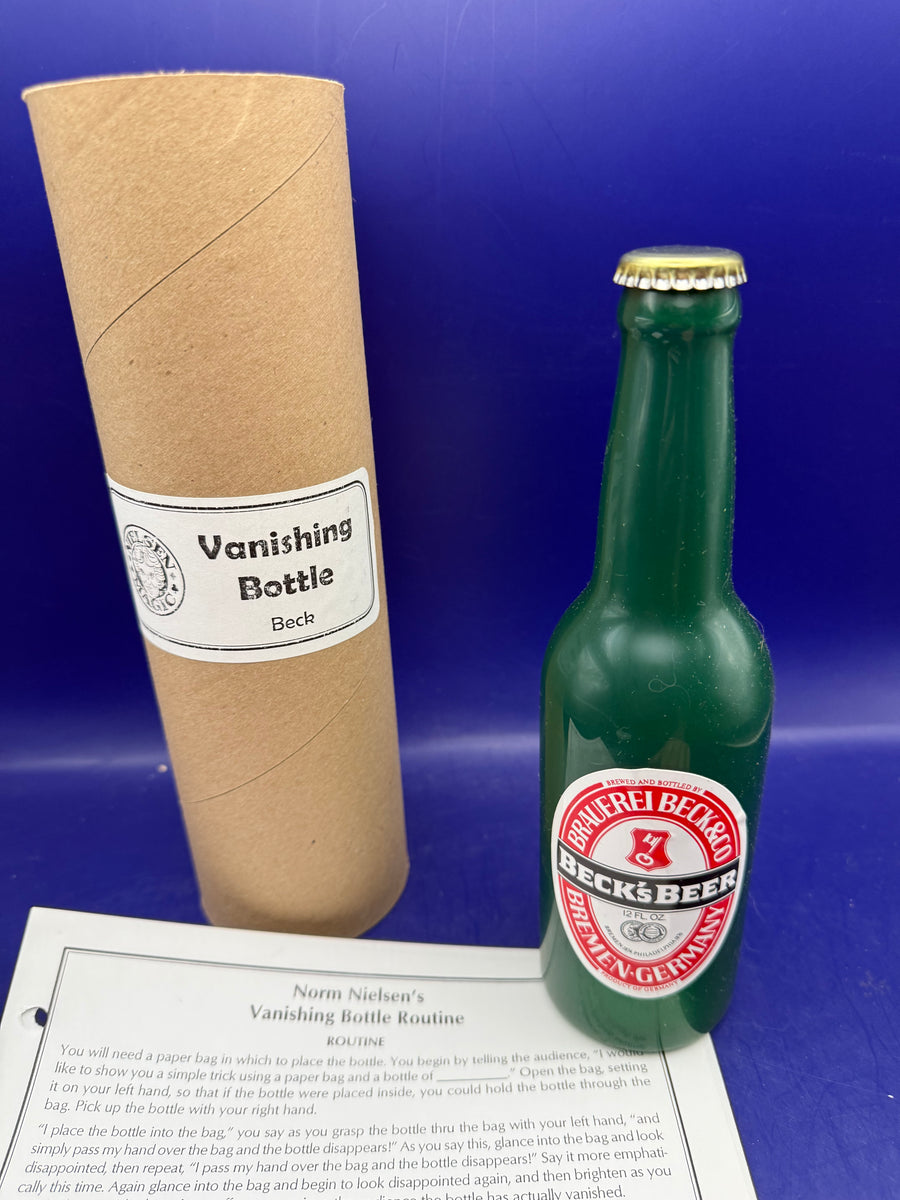 Nielson Magic Vanishing Beck’s Beer Bottle