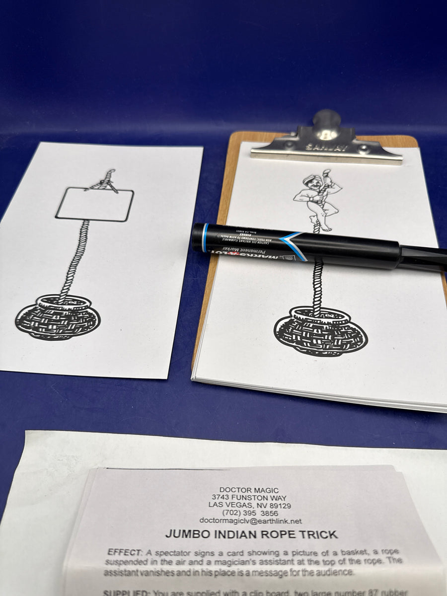 Jumbo Indian Rope Trick - Out to Lunch by Doctor Magic - Las Vegas