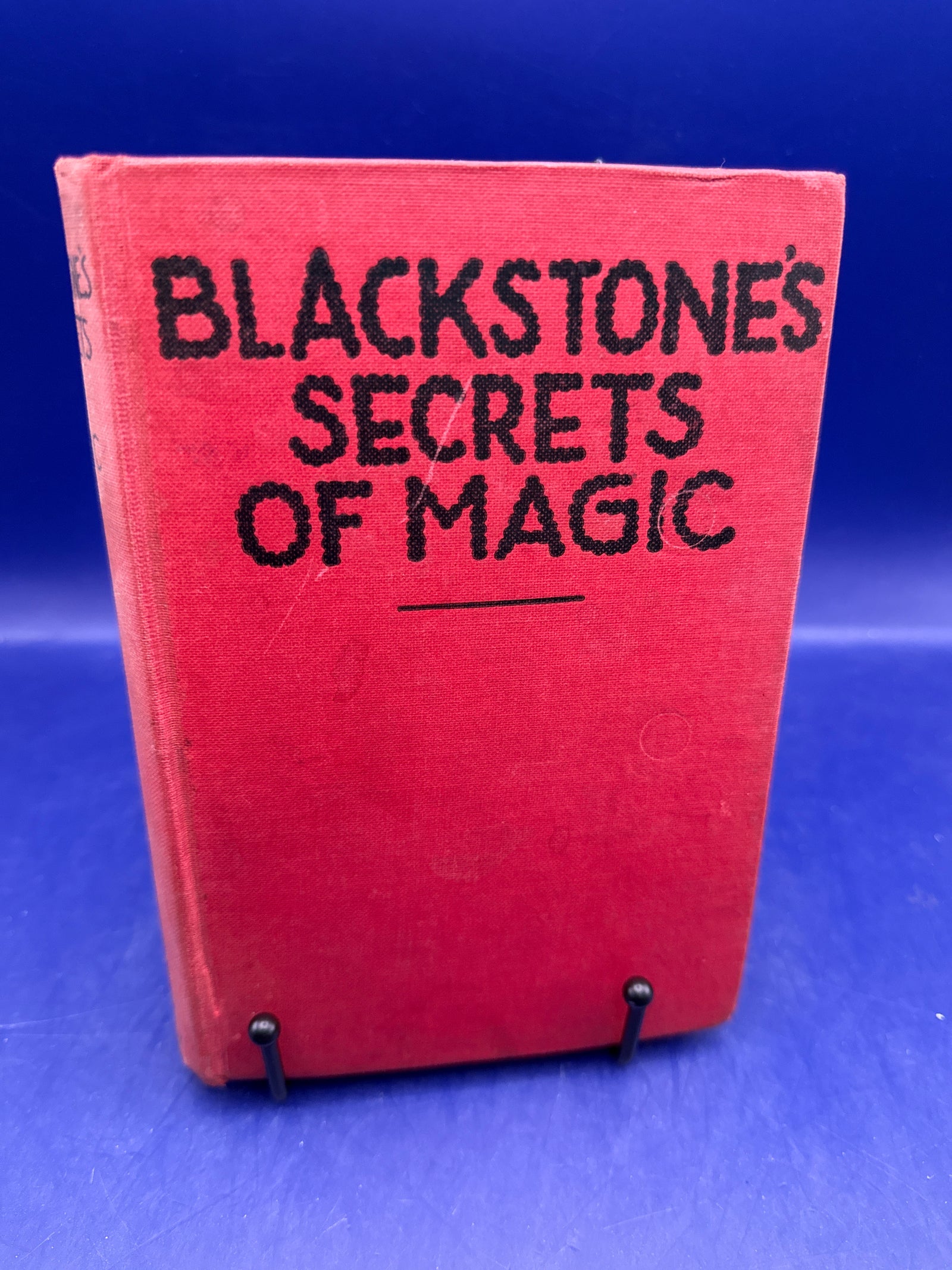 Blackstone's Secrets of Magic 3rd Printing 1932 by Harry Blackstone ESTATE