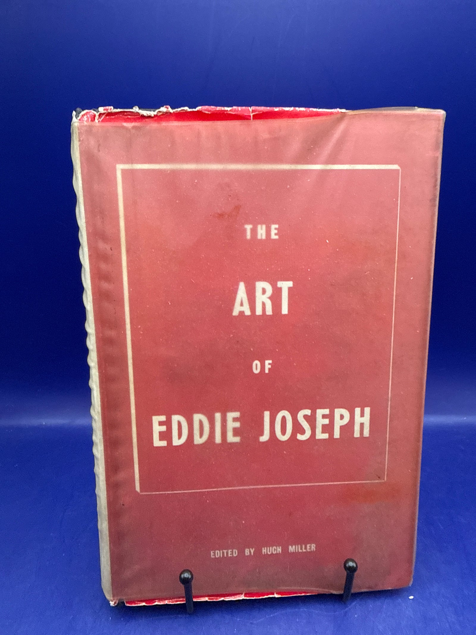 The Art of Eddie Joseph edited by Hugh Miller 1st ed c1968 ESTATE