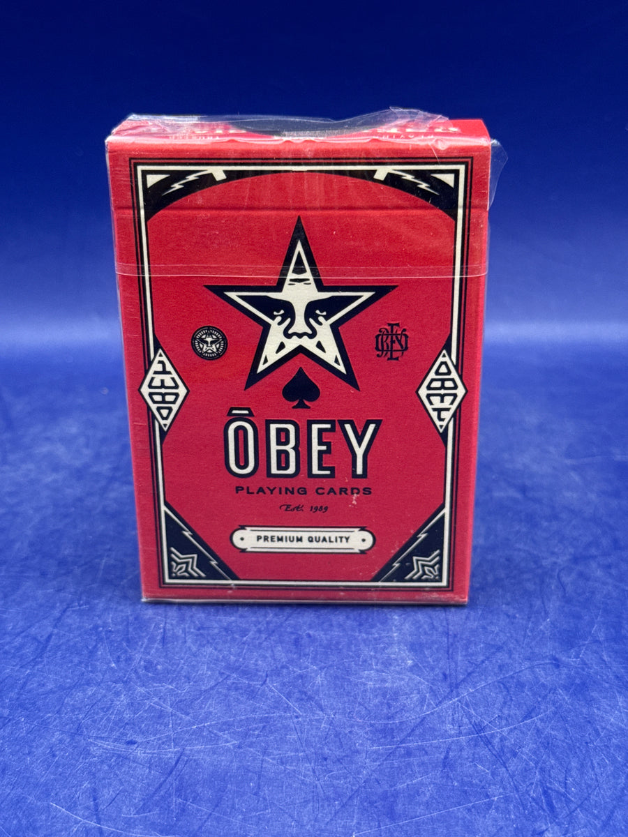 Theory11 OBEY Playing Cards by Shepard Fairey – Brand New & Factory Sealed