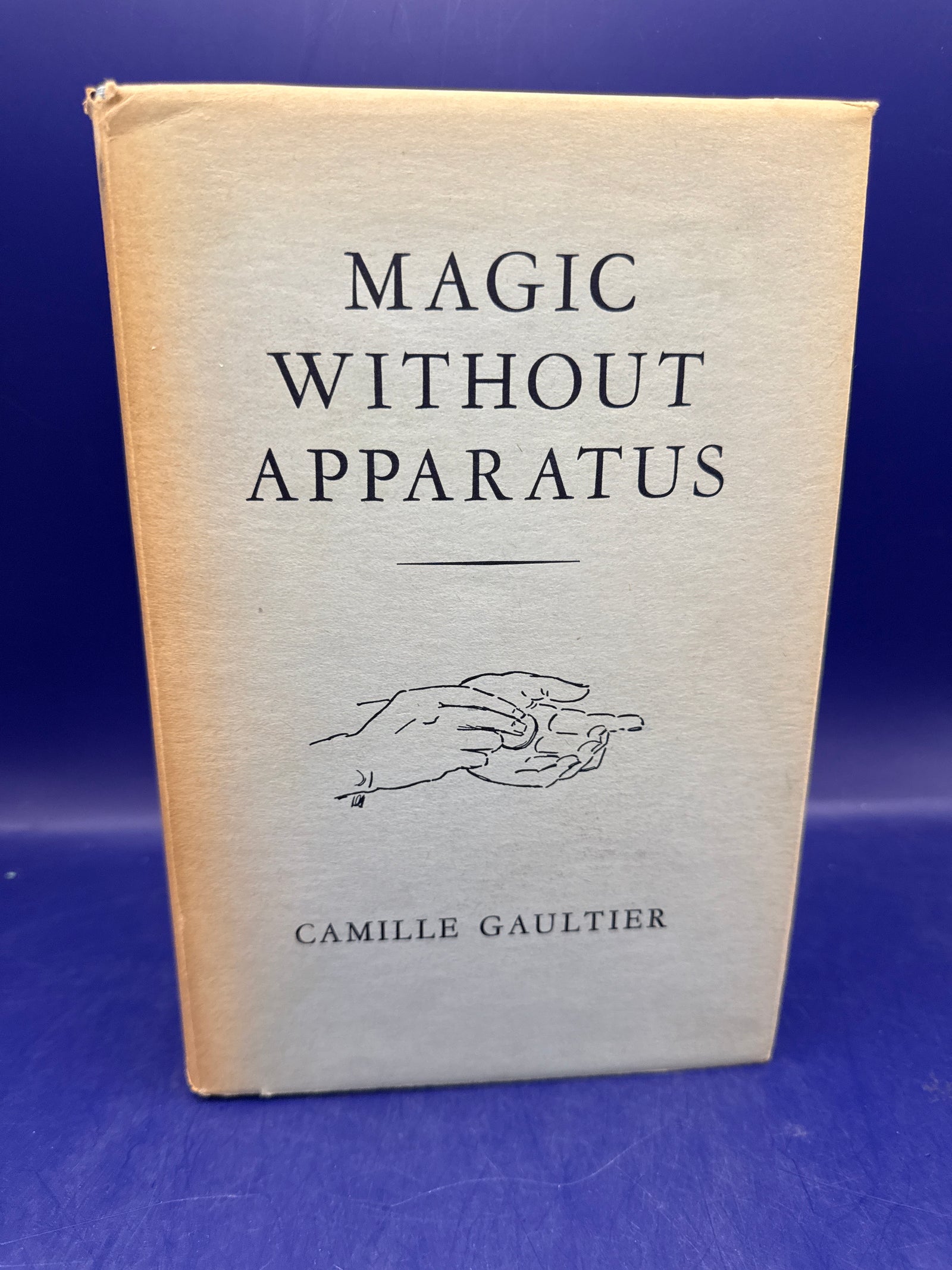 Magic Without Apparatus by Camille Gaultier 1945 1st ed ESTATE