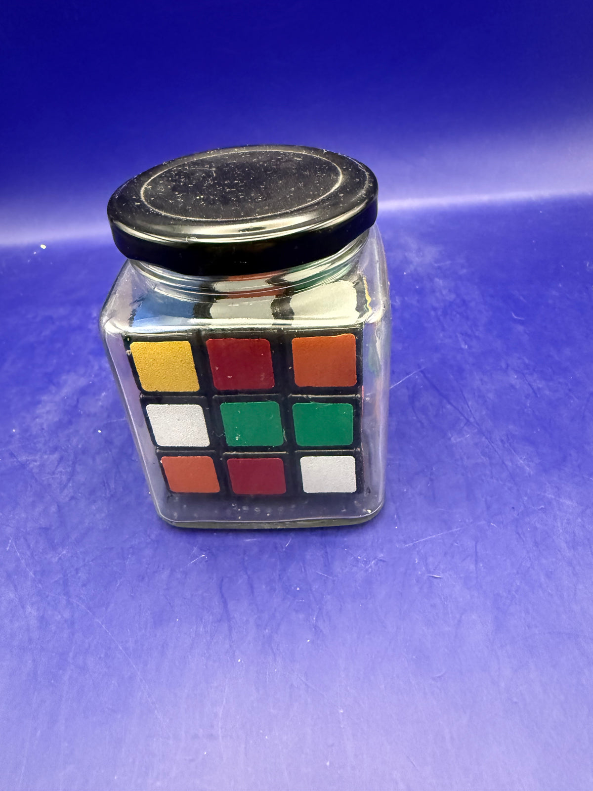 Impossible Jar/Bottle Faux Rubik’s Cube Unsolved