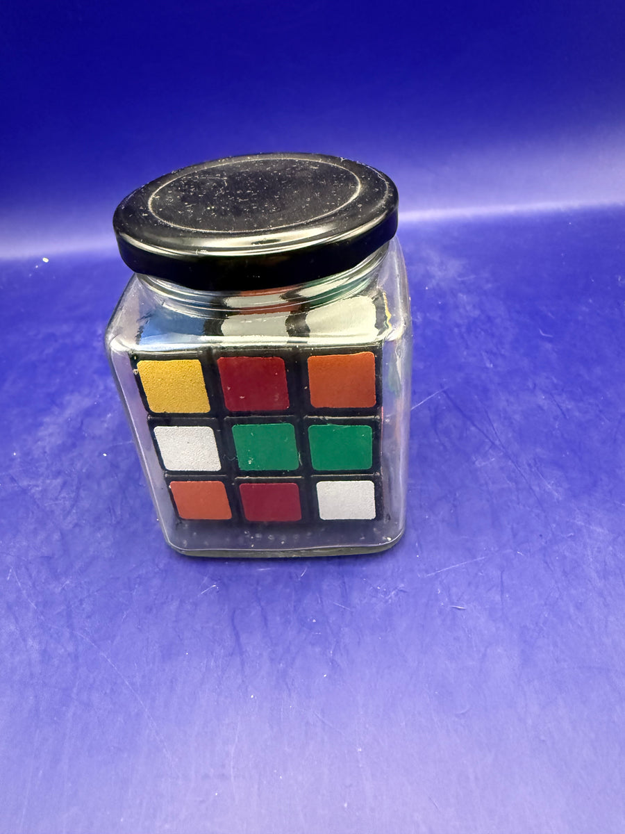 Impossible Jar/Bottle Faux Rubik’s Cube Unsolved
