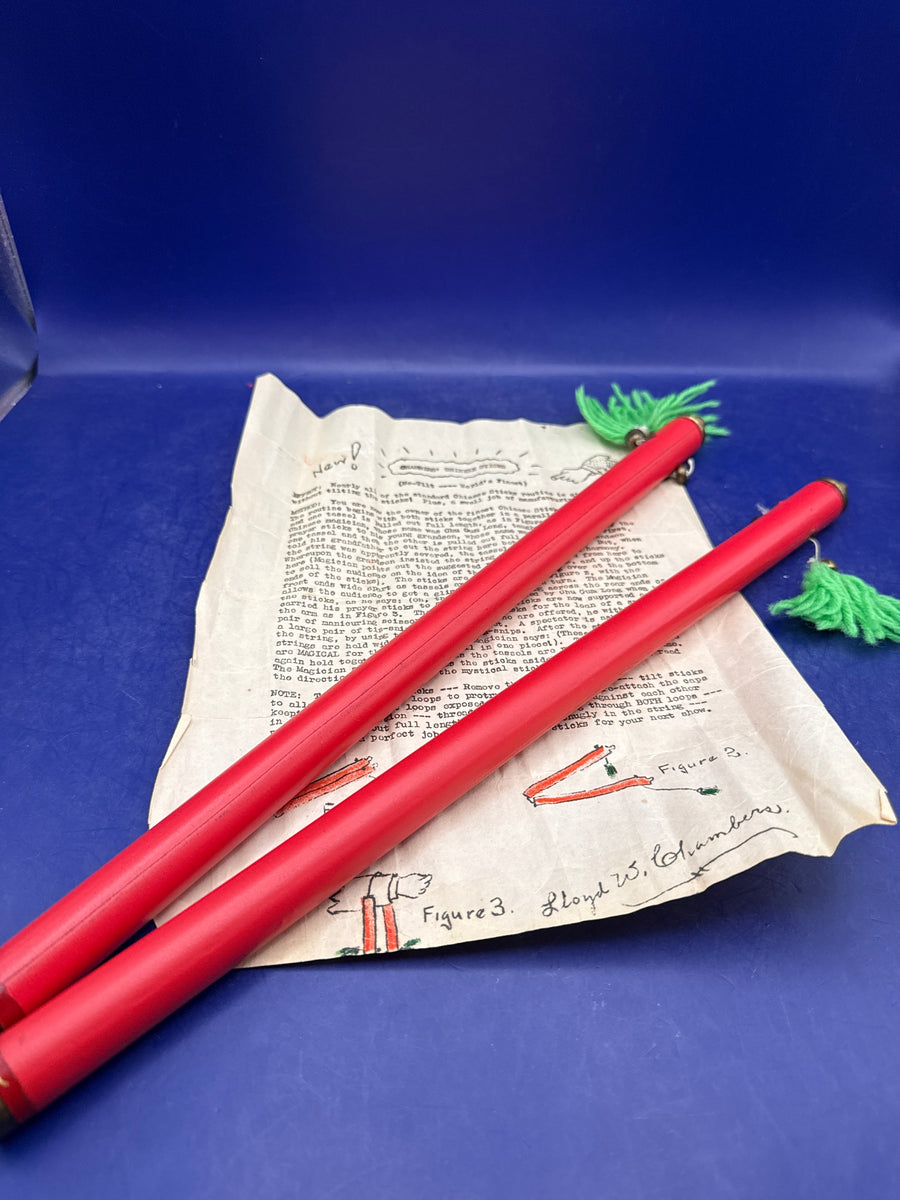 Chambers’ Chinese Sticks by Lloyd Chambers – Vintage Classic Magic c1940