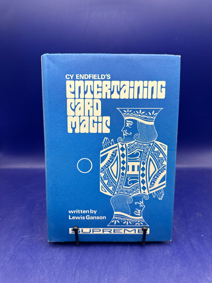 Cy Endfield's Entertaining Card Magic Part 1 by Lewis Ganson Supreme Magic 1983