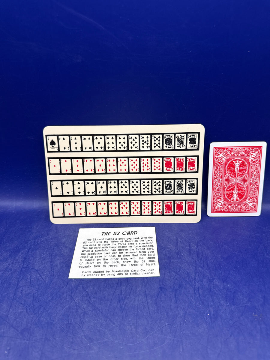 Jumbo 51 on 1 card with force card on opposite side