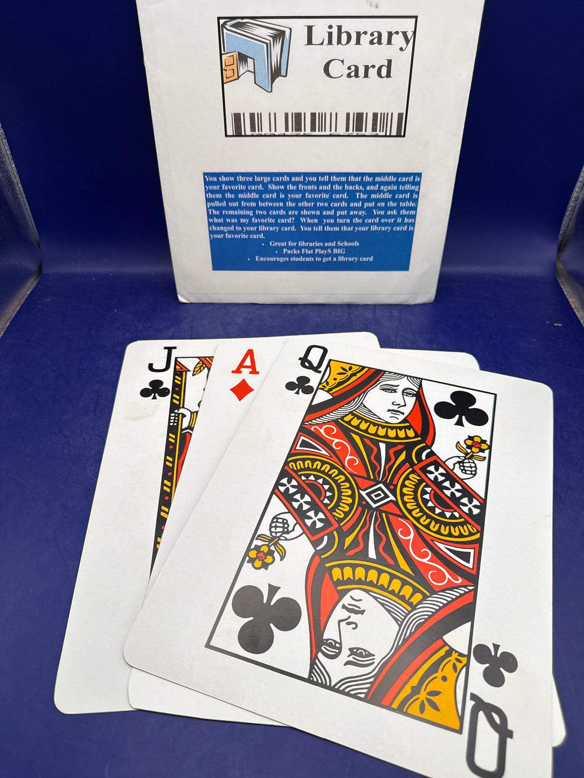 Jumbo Library Card Monte Magic Trick by Tim Hannig & Ken Scott - Comedy Routine