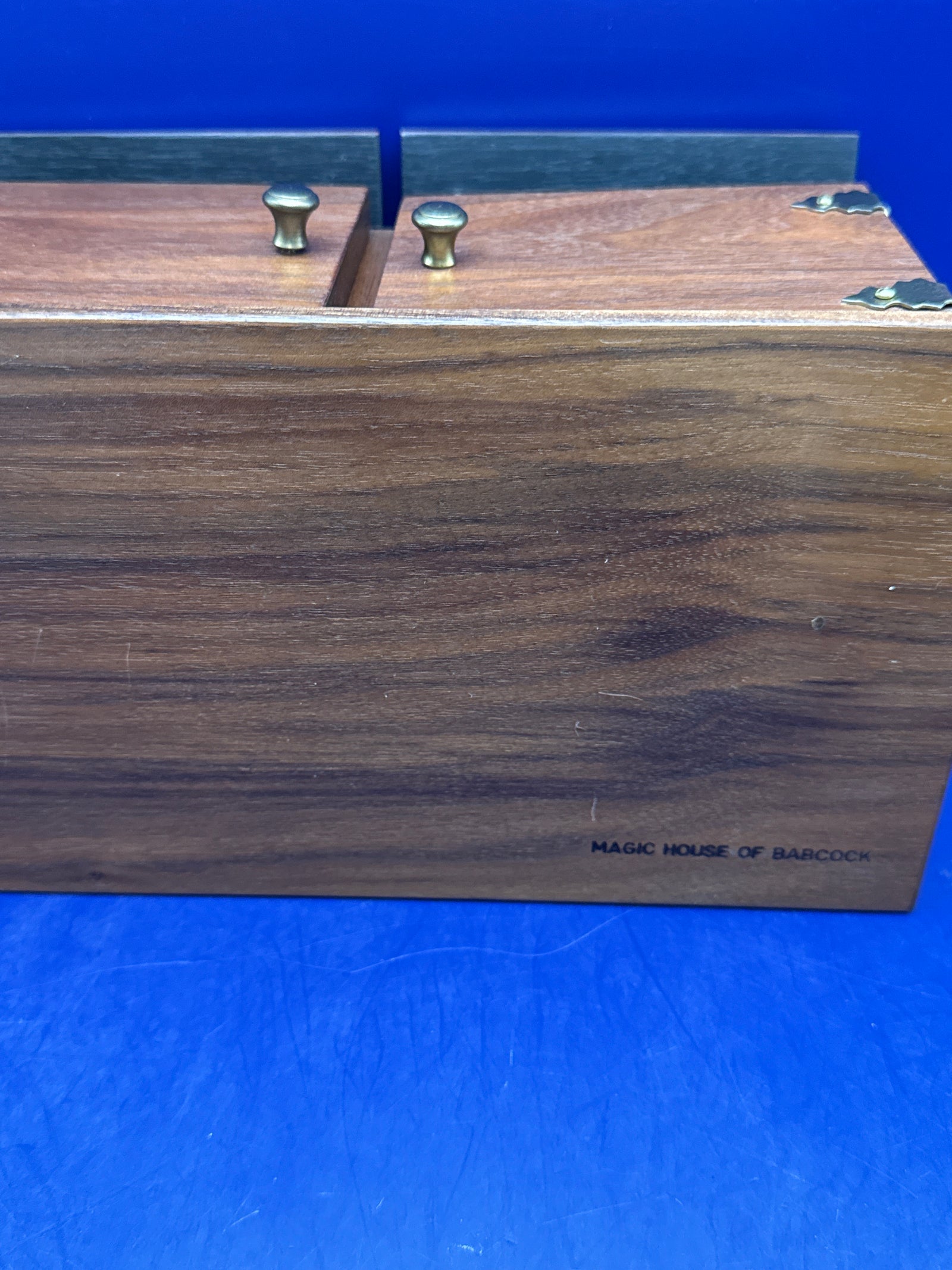 Mel Babcock Large Die Box - Double Door Magnetic Gaffs - 4” die