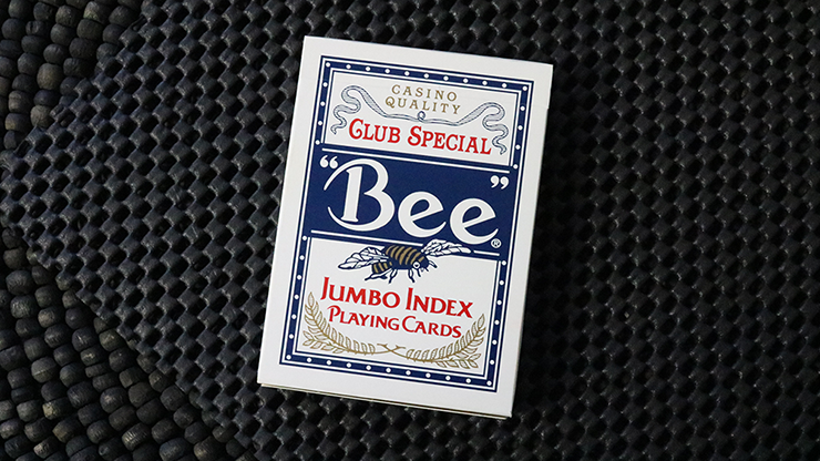 Cards Bee Poker Jumbo Index (Blue)-SALE