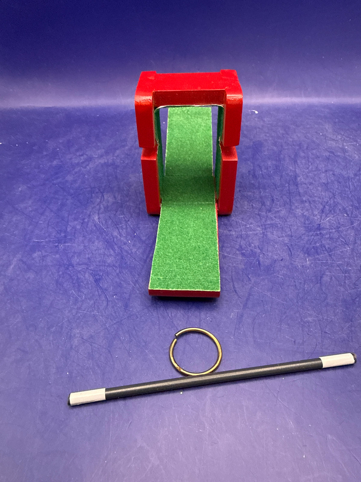 Kenard Mystery Box Magic Trick - Ring On Wand Penetration Made In India