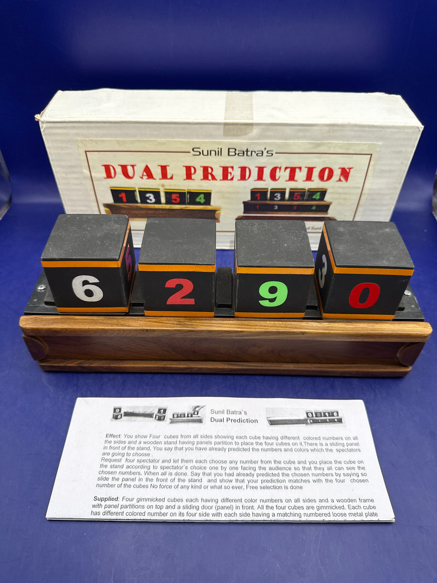 Dual Prediction Cubes Magic Trick by Sunil Batra - Mentalism