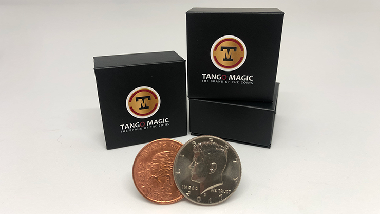 Scotch and Soda Magnetic Mexican Coin (D0052) by Tango -Trick-SALE
