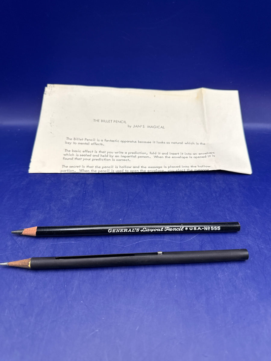 Billet Pencils By Jan's Magical RARE
