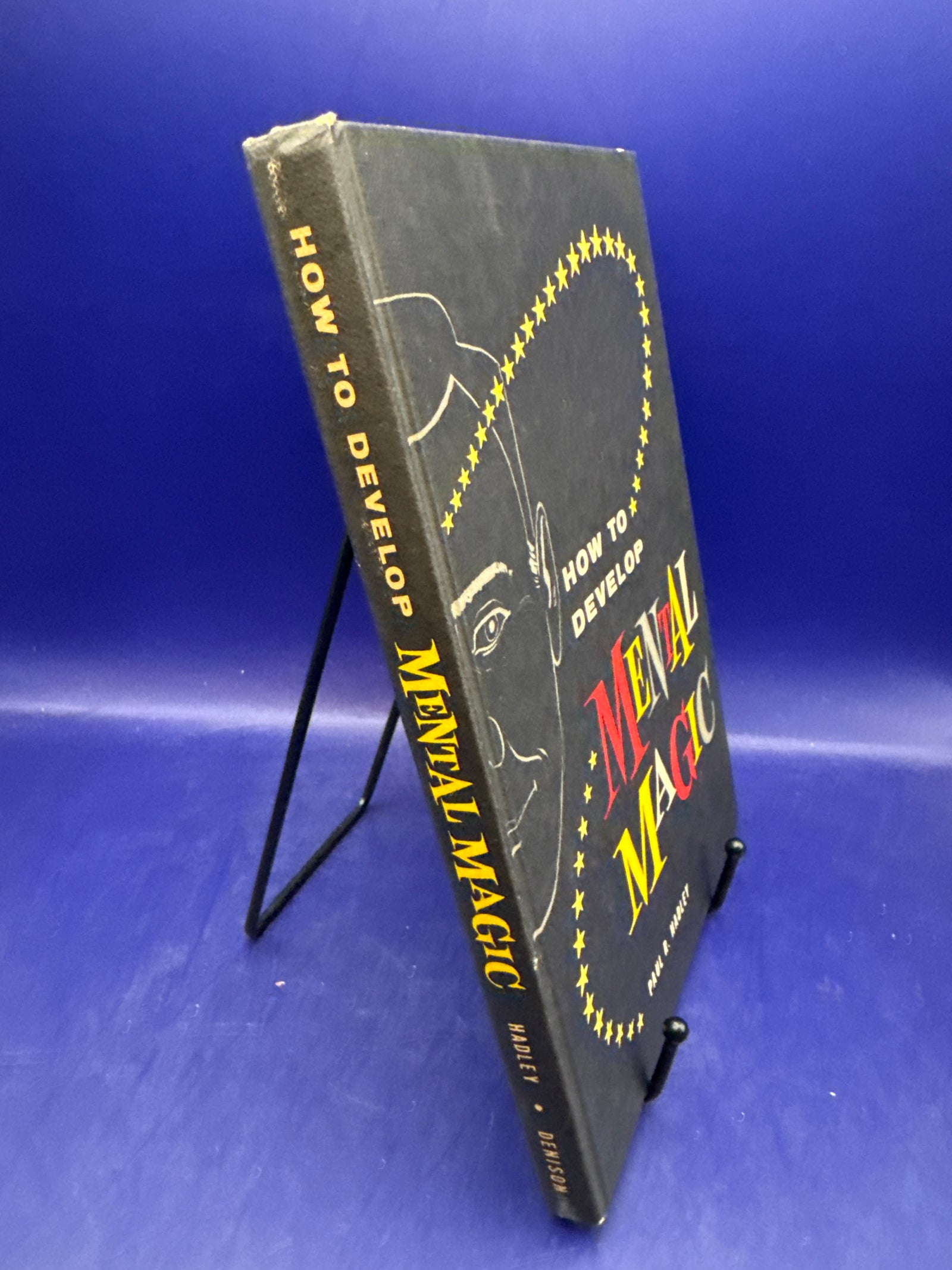 How to Develop Mental Magic by Paul R Hadley 1961 HC 1st Ed ESTATE