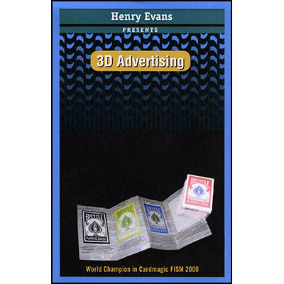 3D Advertising by Henry Evans-SALE
