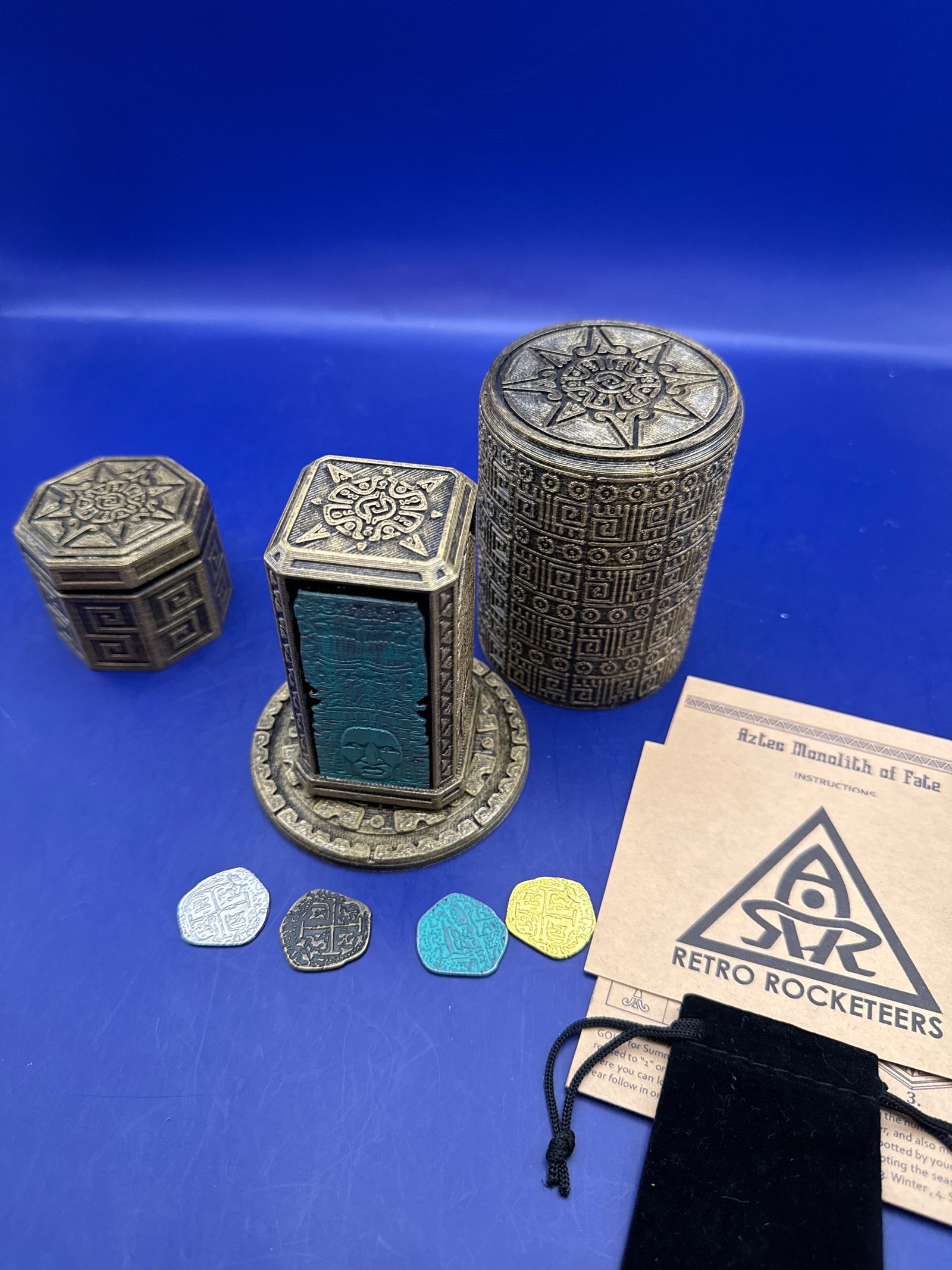 Aztec Monolith of Fate by Anthony Yap / Retro Rocketeers ESTATE