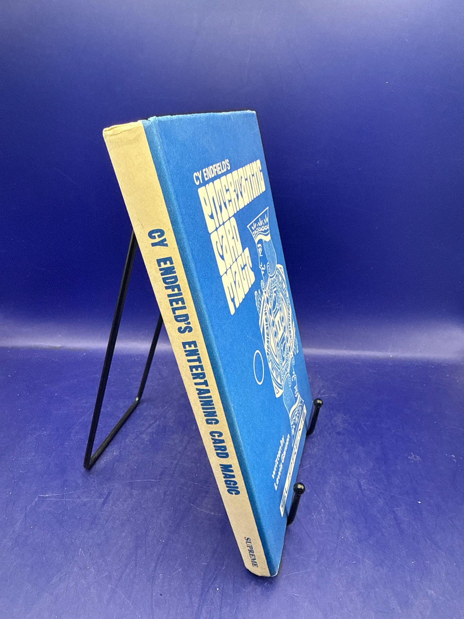 Cy Endfield's Entertaining Card Magic Part 1 by Lewis Ganson Supreme Magic 1983