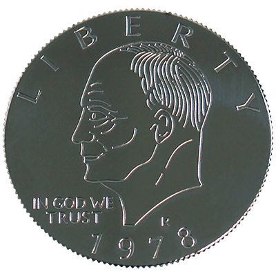 Eisenhower Palming Coin (Dollar Sized) by You Want it We Got it - Trick-SALE