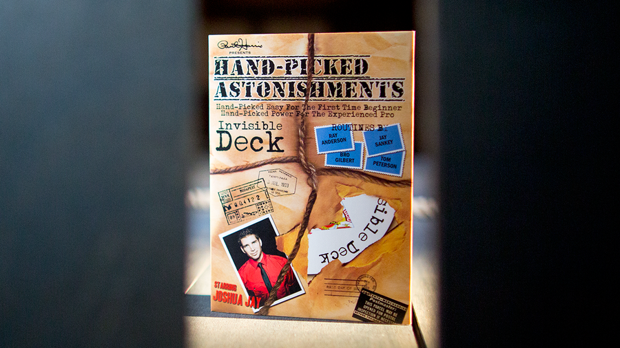 Paul Harris Presents Hand-picked Astonishments (Invisible Deck) by Paul Harris and Joshua Jay - DVD-SALE