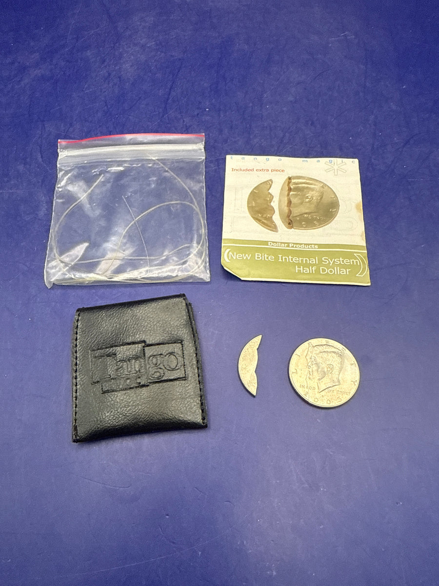 Tango Magic New Bite Out Coin (Internal Rubber System) - US Half Dollar Gimmick