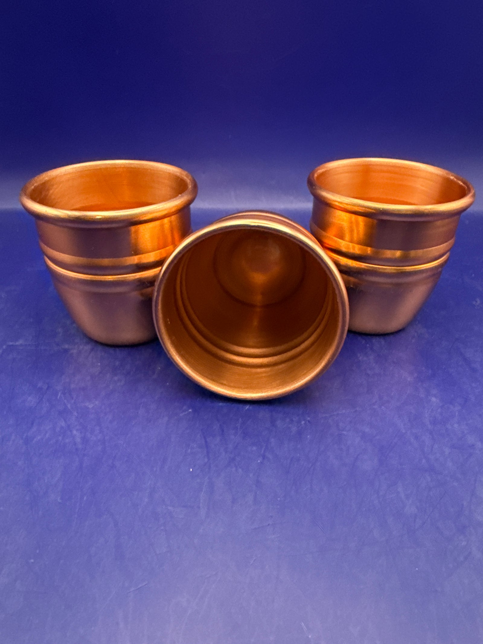 Copper cups for cups and balls - manufacturer unknown