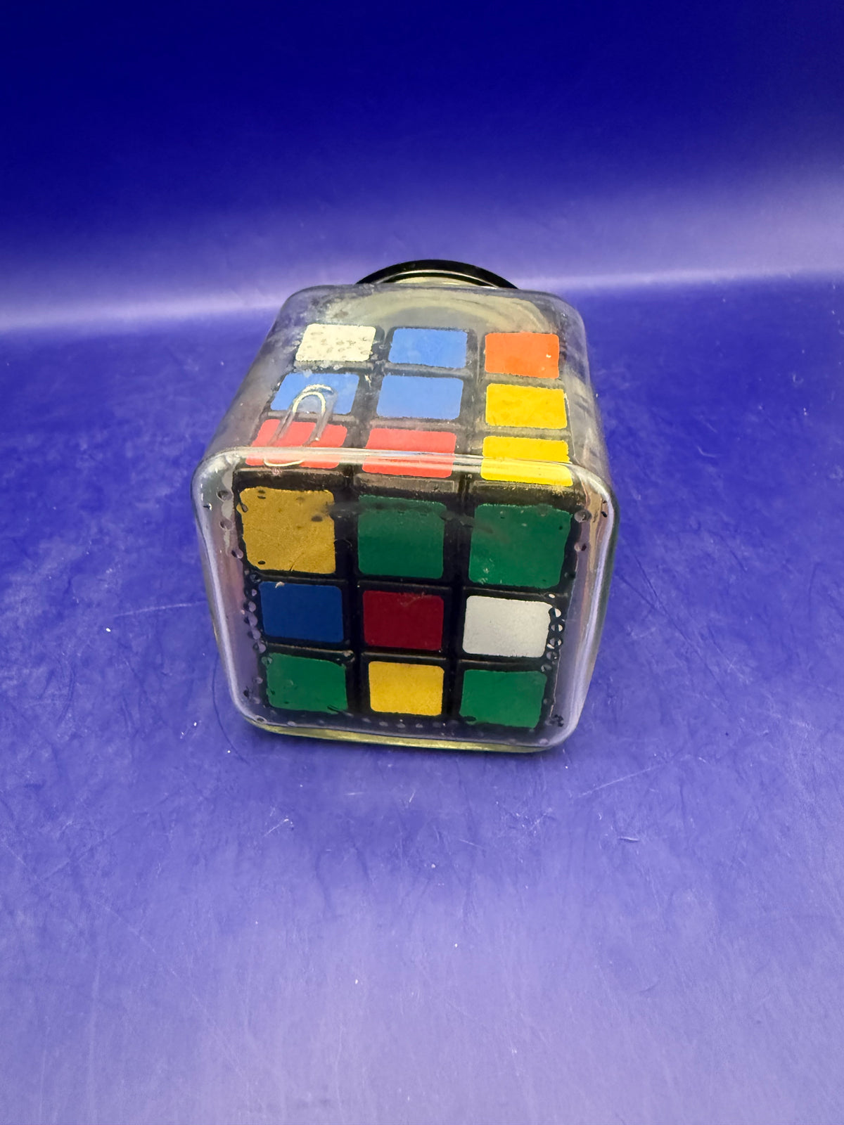 Impossible Jar/Bottle Faux Rubik’s Cube Unsolved