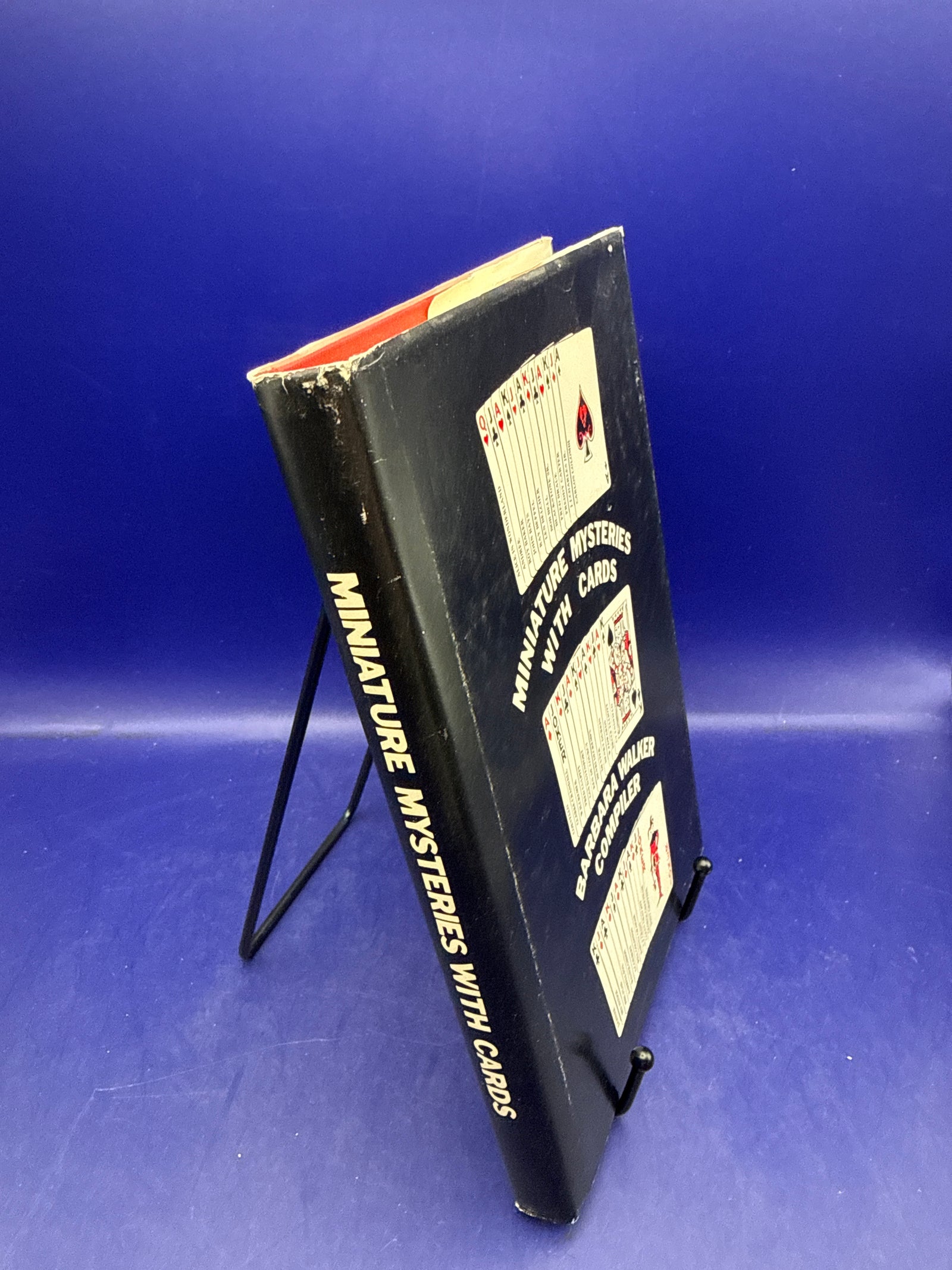Minature Mysteries with Cards by Barbara Walker SIGNED 1980 1st ed.