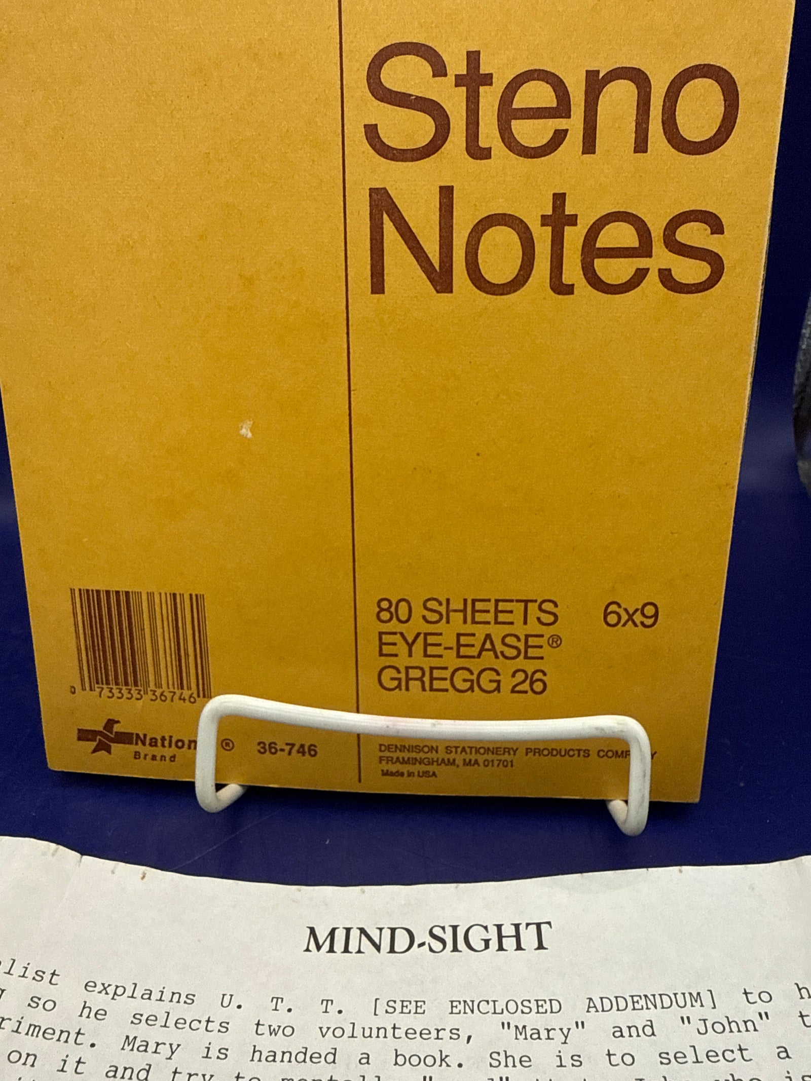 Mind-Sight Vintage Rare Mentalism effect