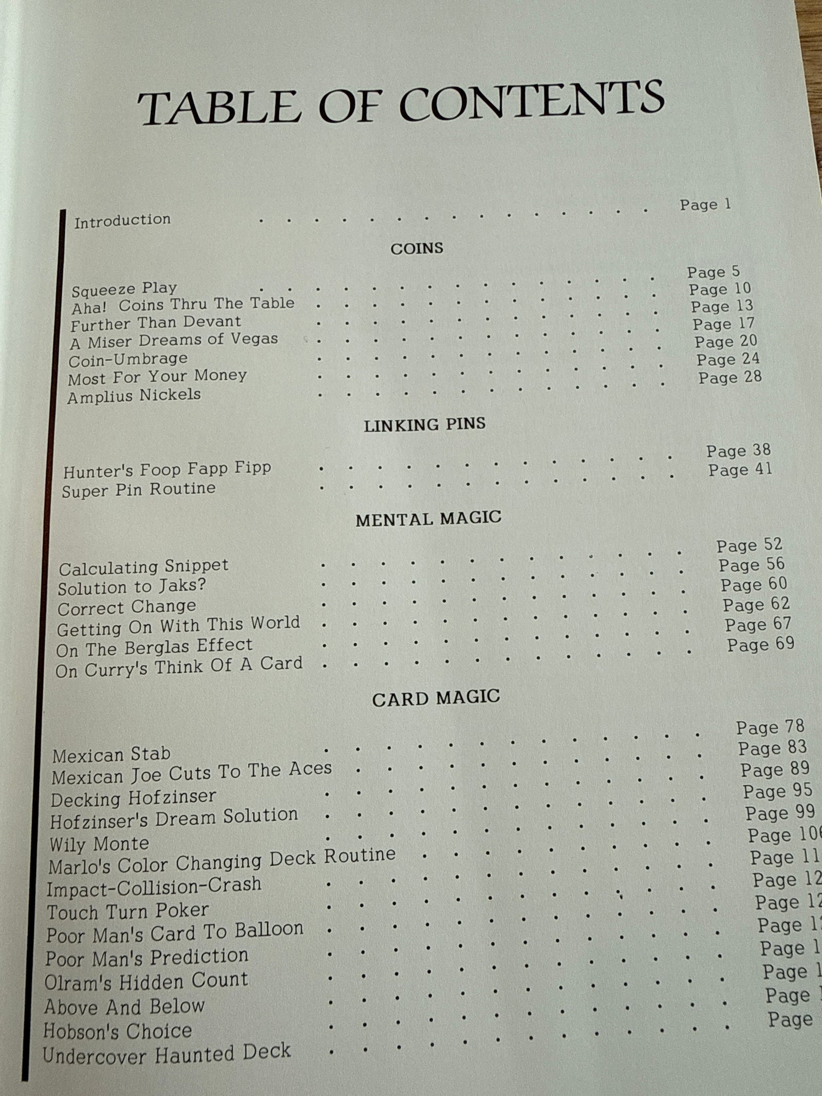 At The Table by Jon Racherbaumer 1st edition 1984 ESTATE