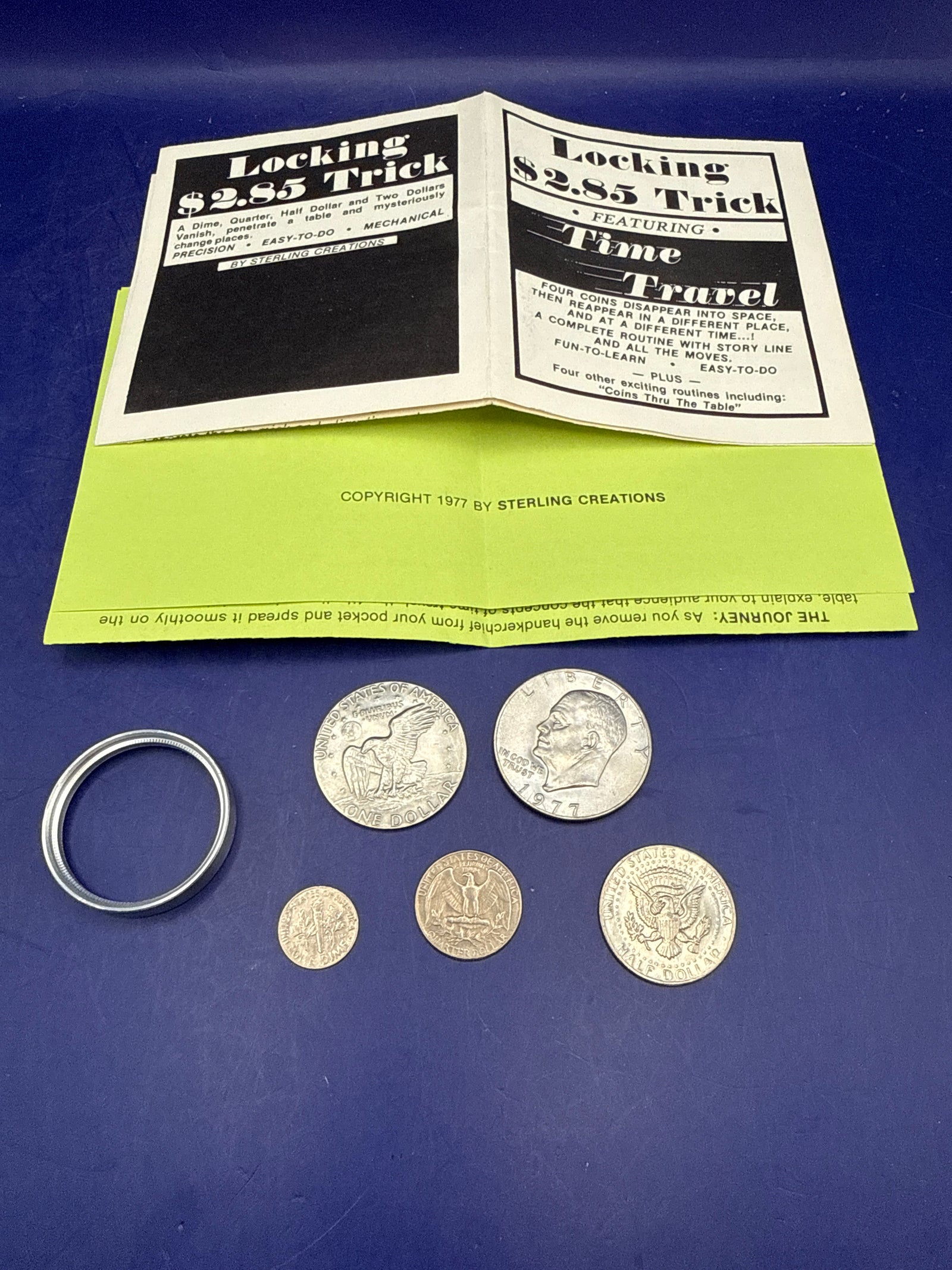Locking $2.85 Trick featuring Time Travel (1977) by Sterling Creations