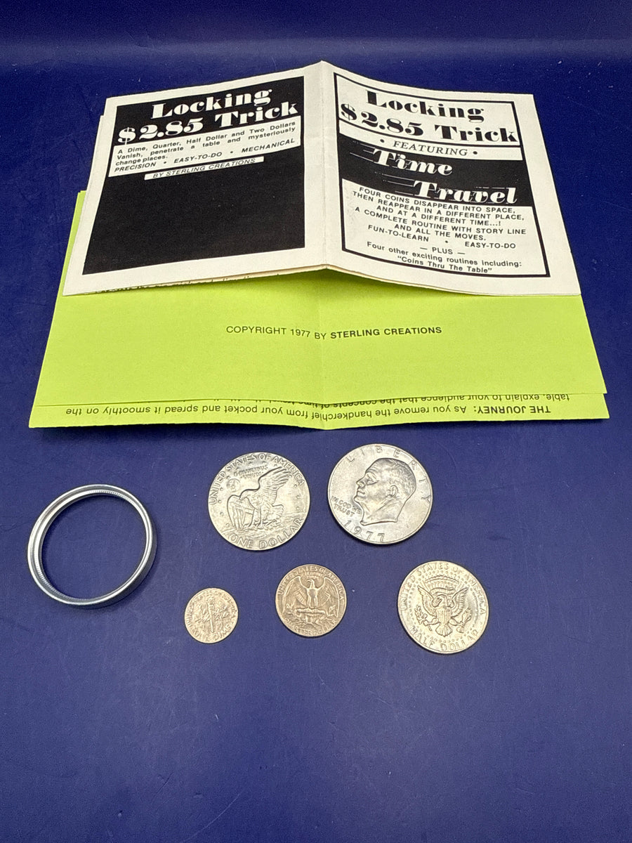 Locking $2.85 Trick featuring Time Travel (1977) by Sterling Creations