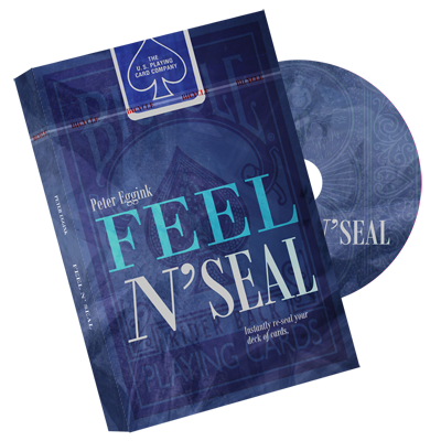 Feel N' Seal Red (DVD and Gimmick) by Peter Eggink - DVD-SALE