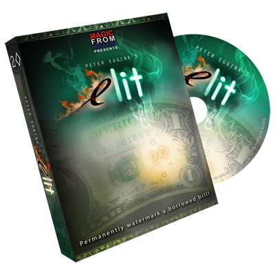 eLit (DVD and Gimmick) by Peter Eggink - DVD-SALE