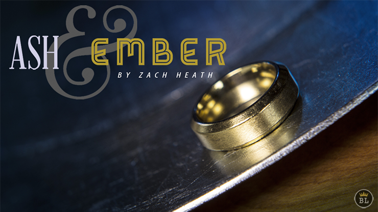 Ash and Ember Gold Beveled Size 14 (2 Rings) by Zach Heath - Trick-SALE